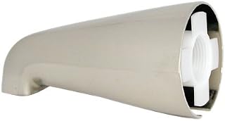 DANCO Universal Tub Spout without Diverter, Brushed Nickel, 1-Pack (89247)