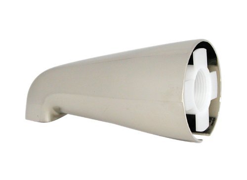 DANCO Universal Tub Spout without Diverter, Brushed Nickel, 1-Pack (89247) by Danco - Used condition - US$8.68