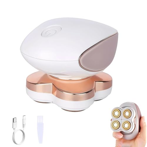 Rasoio elettrico da donna, rasoio da donna, indolore, per bikini, depilatore femminile, ricaricabile e senza fili, per gambe, viso, corpo, labbra