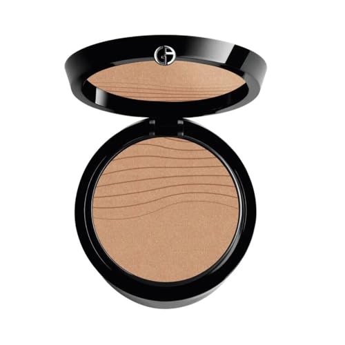 Poudre Luminous Silver Glow FUSION ARMANI l'excellence d'un teint haute couture velouté
