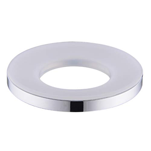 Bathroom Brass Mounting Ring For Vessel Sink, By Sinkingdom Chrome #TOP23