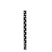 Black Box EC38U Vertical Lacing Bar For 72" H Cabinet