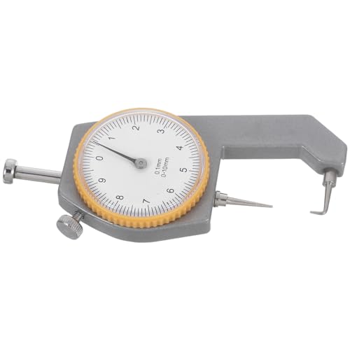 Calibrador de Grosor de Alta Precisión 0-10mm con Gancho Curvado, Micrómetro Portátil para Tubos de Acero y Películas, Herramienta de Medición Industrial DIY miniatura 1