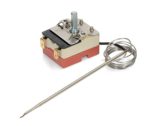 CG94 Thermostat pour four électrique universel - Régulateur de température de 50° à 290° avec sonde Cover