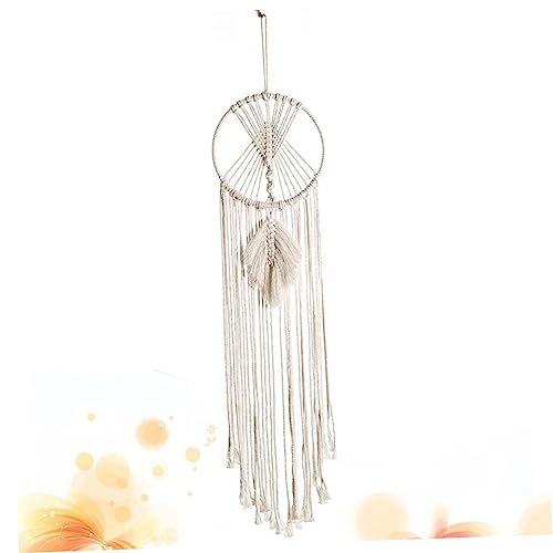 Tapiz de pared bohemio de algodón Zerodeko: decoración textil con borlas 6