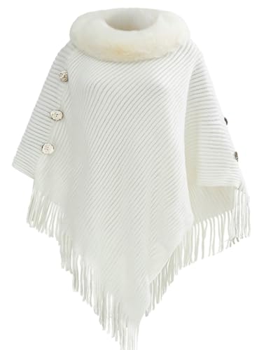 Knitted Sweater Pashmina Shawl Wrap For Women Cashmere Scarf Wrap Tops Warm Fall Winter Cardigan Cape 2025