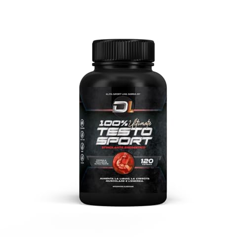Healthy Fusion 100 Ultimate Testosport Booster De Testosterona Energizante Maca, Ginseng, Tribulus, Taurina Y Vitaminas Aumenta La Masa Muscular Acción Quemagrasas Y Vigorizante 120u