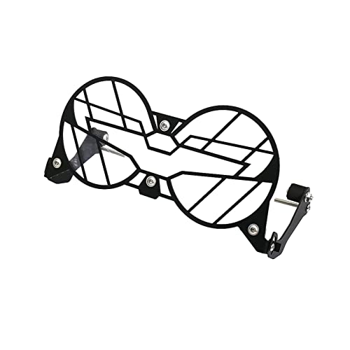 Grille de Phare Relevable V85 TT Accessoires Moto Protection Antibrouillard Haute Résistance