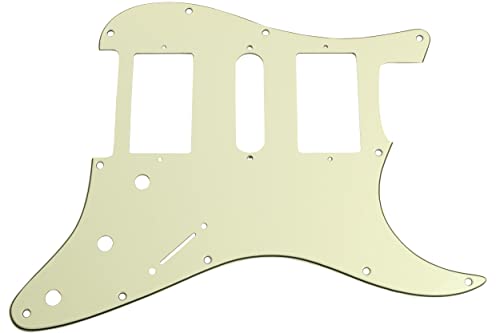 Pickguard HH/HSH Stratocaster pour USA/Mexican Black HSH - Les Beatles, Paul McCartney, John Lennon, RIngo Starr, George Harrison Pickguard HH/HSH Stratocaster pour USA/Mexican Black HSH – Image 4