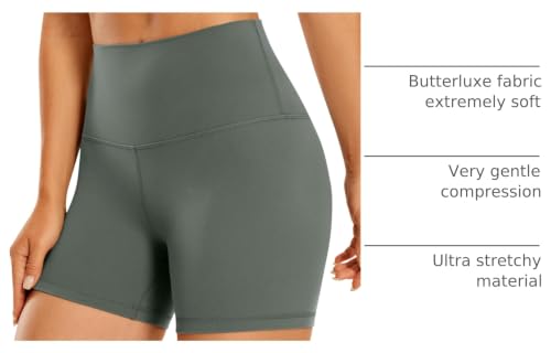 Image of CRZ YOGA Butterluxe Biker Shorts 4 inch | Extremely Soft, Gentle Compression, Yoga, High Waisted, for Women