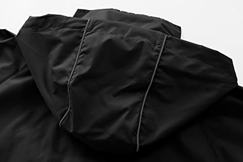 Image of Women's Lightweight Waterproof Jacket Packable Windbreaker Running Coat