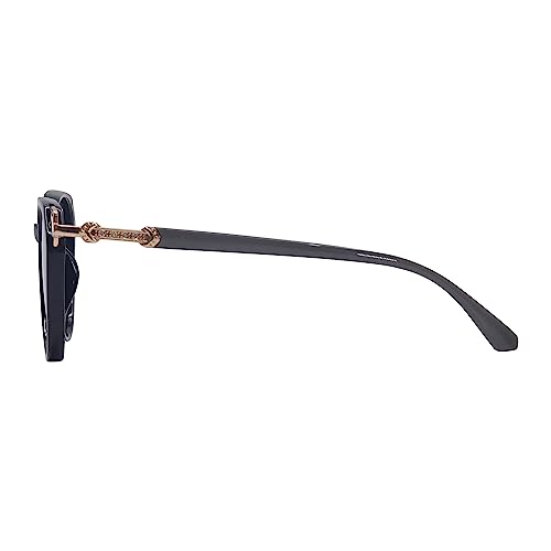 Image of HASHTAG EYEWEAR UV Protected Sunglasses for Women | Stylish Retro Gradient Goggles | Lightweight Polarized Eyewear | Driving Glasses | Fashionable Ladies Shades for Outdoor Activities