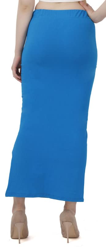 Image of Lycra Blend Cotton Saree Shapewear Petticoat for Women and Girls, Skirts Shapewear Dress for Saree