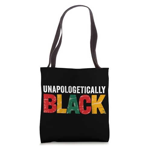 Bolso tote Unapologetically Black Pride para Juneteenth miniatura 1