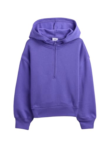 GAP Girls' Half Zip Fleece Top