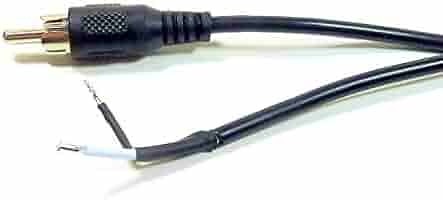 DC 5.5MM X 2.5MM Spina Maschio A Filo Nudo Cavo Di