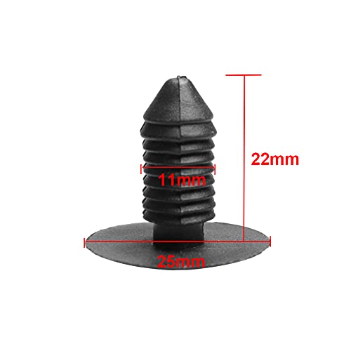 Lecwof 3/8" Hole Size Radiator Apron Panel Clip Gm 1619321 Bumper Cover Retainer 9.5Mm Hole Fit For Buick Cadillac Chevrolet Gmc Oldsmobile Pontiac (30) #TOP5