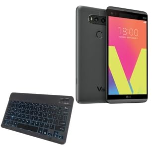 BoxWave Keyboard Compatible with LG V20 - SlimKeys Bluetooth...