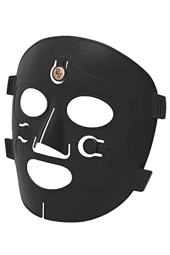 Themogan Bandivita Facial Micro Galvanic Cell Silicon Mask Hydration 140% Absorption Skin Care Black #TOP28