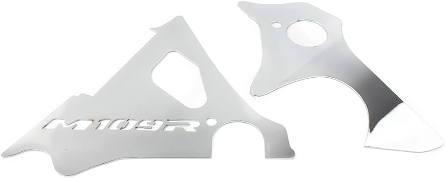 Zhisheng Motorcycle Chrome Aluminum Side Covers Frame Fillers Keyhole for Suzuki for Boulevard M109R/INTRUDER M1800R / VZR1800 BOSS