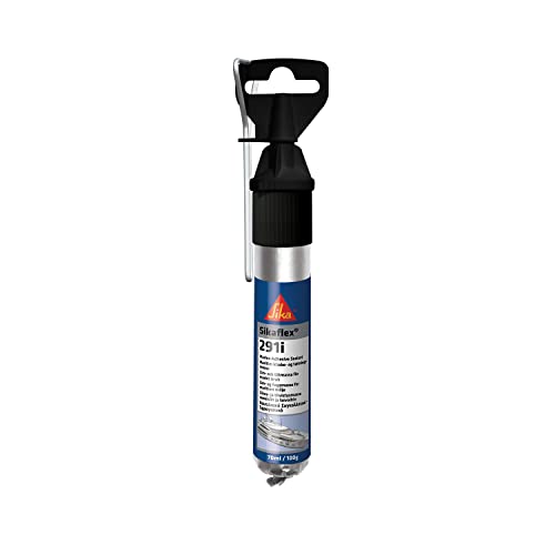 Sika Sikaflex 291i – Marine Sealant and Adhesive – Specifically Designed for The Marine Market – Solvent Free – Black – 70ml Mini Cartridge