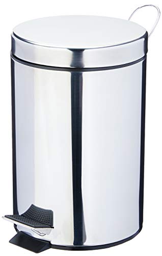 Lixeira Standard com Pedal/Balde Brinox Decorline Lixeiras Aço Inox Aço Inox