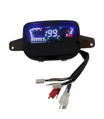 Compteur de vitesse digital moto double odomètre et tachymètre numérique pour Y110SS