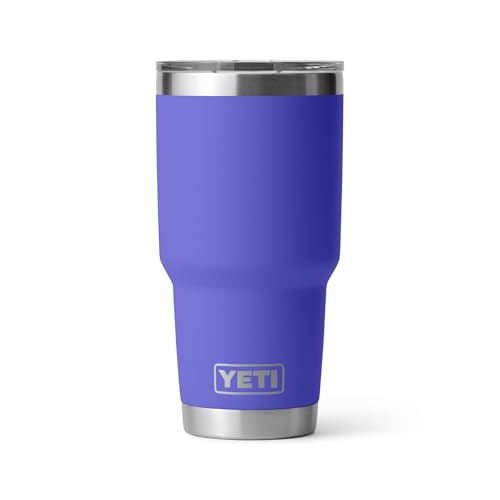 Image of YETI Rambler 30 oz Tumbler, Stainless Steel, Vacuum Insulated with MagSlider Lid, Ultramarine Violet