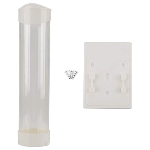 Dispensador de vasos de plástico con botón de un toque Cover