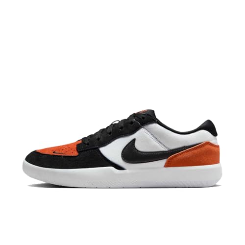 Nike SB Force 58 Skate Shoes (DV5477-100, White/Cosmic Clay/White/Black) - Main Image