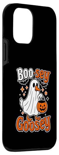 Boo-sey Goosey Graphique Amusant pour Halloween Goose Trick Or Treat Coque pour iPhone 12 Mini – vue 3