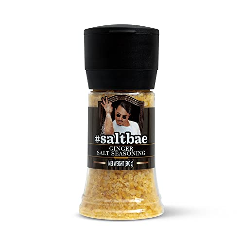 SaltBae® Sel d'assaisonnement de Gingembre - sel de haute qualité pour tout cuisinier ou maître grillardin - idéal pour une soirée BBQ - apportez Salt Bae dans votre cuisine Cover