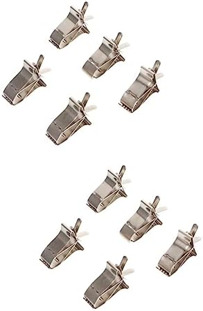 POPETPOP 10 Pcs Food Tongs Bird Cages for Parrots Comida para Periquitos Parakeet Cage Accessories Parrot Fruit Vegetable Stick Holder Birds Feeder Clip Bird Cage Food Feeder Pet Supply Pet