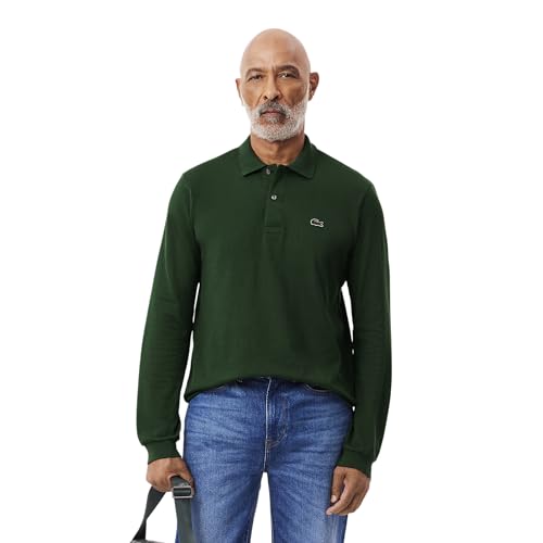 Image of Lacoste Classic Fit Long Sleeved L.12.12 Polo Shirt