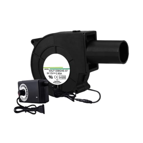 Image of BBQ Blower Portable Electric Air Blower for Charcoal Starter Outdoor Bellows
