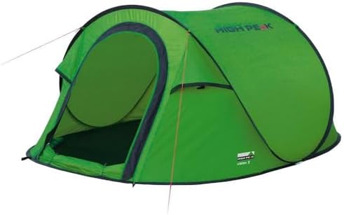 High Peak Vision 3 Kişilik Kamp Çadırı, Yeşil/Phantom — Amazon ürün görseli