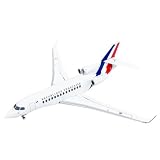 1:200 France Dassault Falcon 7X Alloy Ornament Sound-and-Light Airplanes