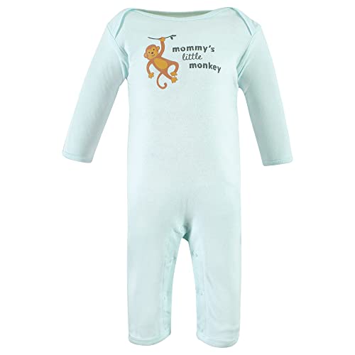 Image of Hudson Baby Baby Cotton Union Suit, 3 Pack