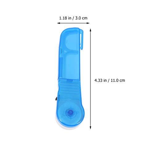EXCEART Suporte de fio dental substituível, alça de fio dental, suporte de palheta com fio dental de