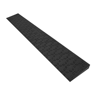 Ruedamann Rubber Threshold Ramps, 1" Rise Door Threshold Ramps for Wheelchairs, 1500 Lbs Capacity, 35" Wide Non-Slip Doorway Ramp, Garage Ramp for Scooter, Power Chairs, Driveways, Cuttable