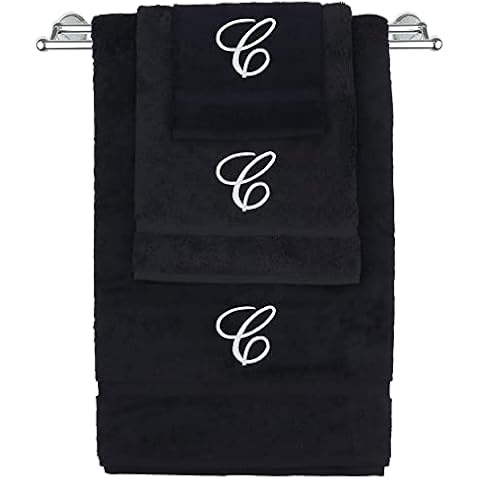 Personalised Monogrammed Towel Set - 3 Pieces Cover