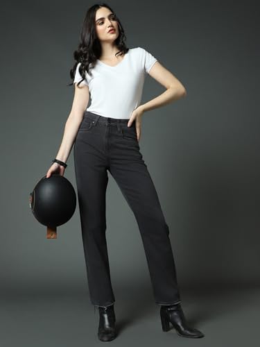 Image of HIGH Star Women's Regular Fit Mid Rise Jeans