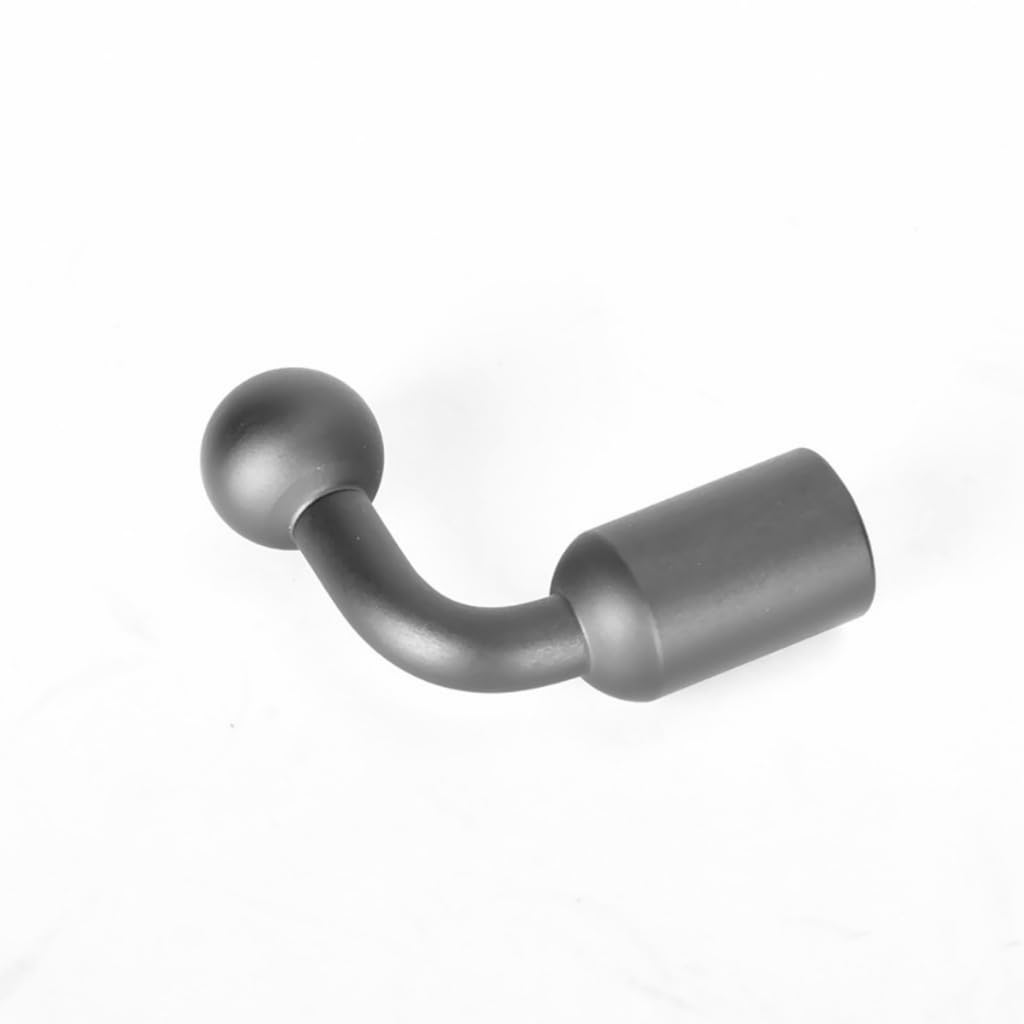 17 mm runder Kopfadapter für Handy, Tablet, Navigatoren, Halterung, 1/4 Zoll Gewinde auf 17 mm Kugelkopf-Stativhalterung