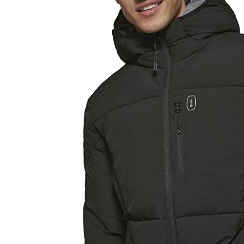 Image of BASS OUTDOOR mens Quilted Glacier Hiking Puffer