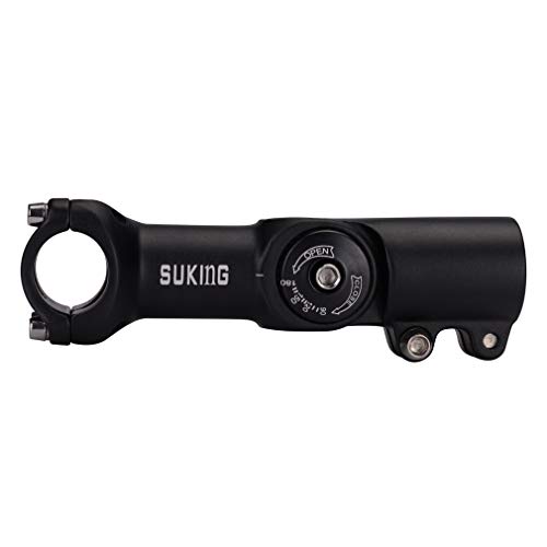 Fomtor 31.8 Adjustable Stem 0~90 Degree 80Mm Mtb Adjustable Bike Stem For 31.8Mm(1.25") Handlebar Mountain Bike, Road Bike, Fixed Gear Bicycle, Bmx #TOP4