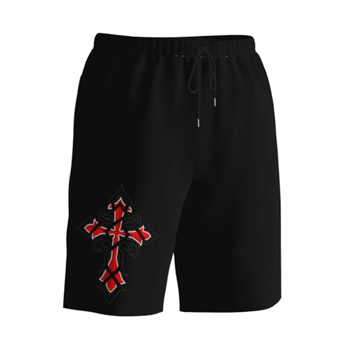 Knights Templar Men's Quick-Dry Board Shorts 7" - Swim Trunks Summer Hawaii Beach2