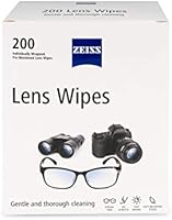 ZEISS Lens Wipes - 200 Pre-Moistened Eyeglass Cleaning Wipes