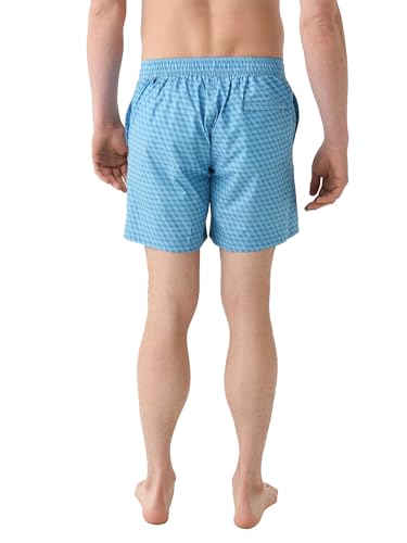 PETER MILLAR Men's Crown Crafted Men's Chiavari Cube Swim Trunk XL Blue2