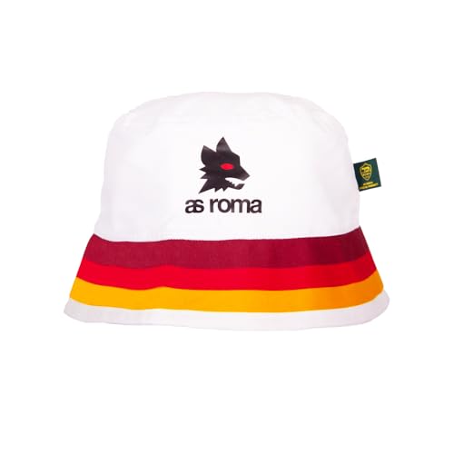 Lupetto Gratton AS Roma Cappello alla Pescatore Bianco Pouchain Collection