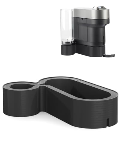 Riser Stand for Nespresso Vertuo Pop+, 3D Printed Coffee Machine Elevation Stand, Compatible with Standard and Deluxe Models, Accommodates Cups with Height Up to 7.48